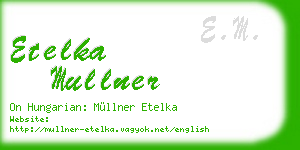 etelka mullner business card