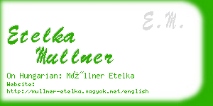 etelka mullner business card